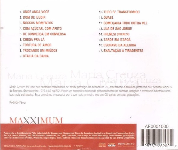 lataa albumi Maria Creuza - Maxximum