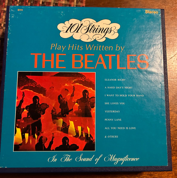 101 STRINGS PLAY HITS WRITTEN BY THE BEATLES vinyl record