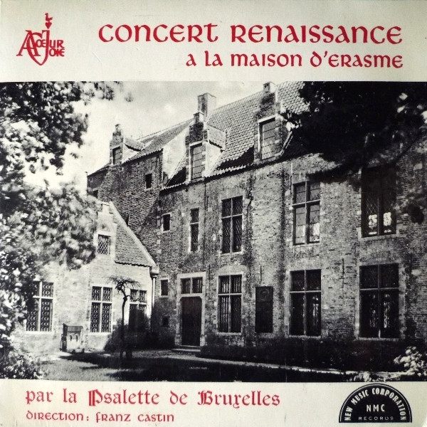 descargar álbum La Psalette De Bruxelles - Concert Renaissance A La Maison DErasme