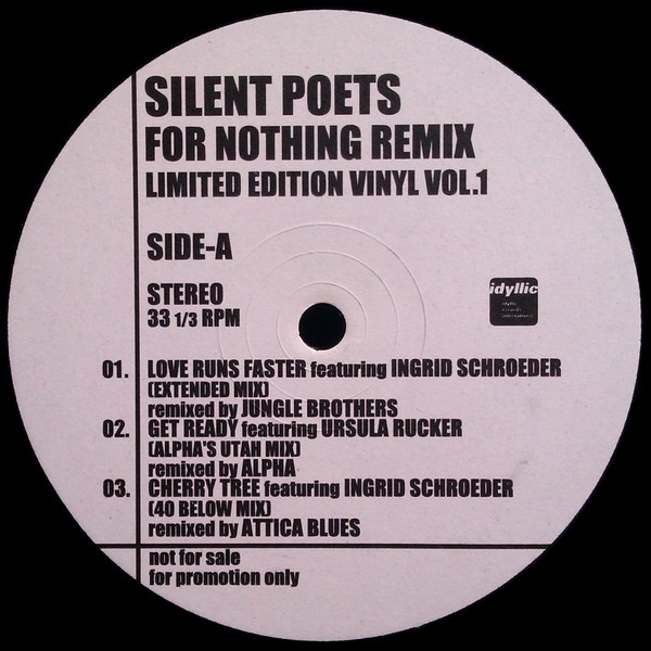 Silent Poets – For Nothing Remix (Limited Edition Vinyl Vol.1