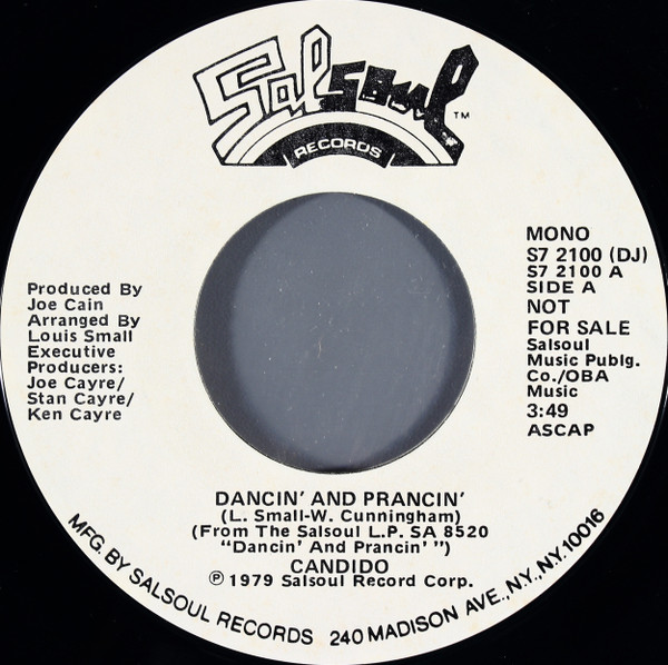 Candido – Dancin' And Prancin' (1998, Vinyl) - Discogs