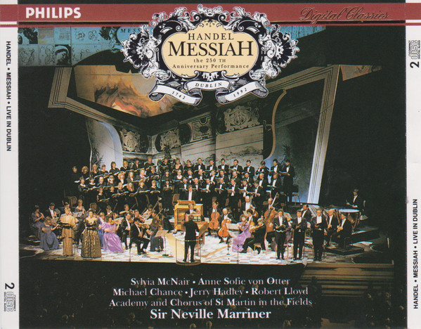 ladda ner album Handel, Academy Of St MartinintheFields, Sir Neville Marriner - Messiah
