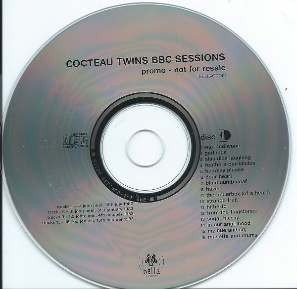 Cocteau Twins – BBC Sessions (1999, CD) - Discogs