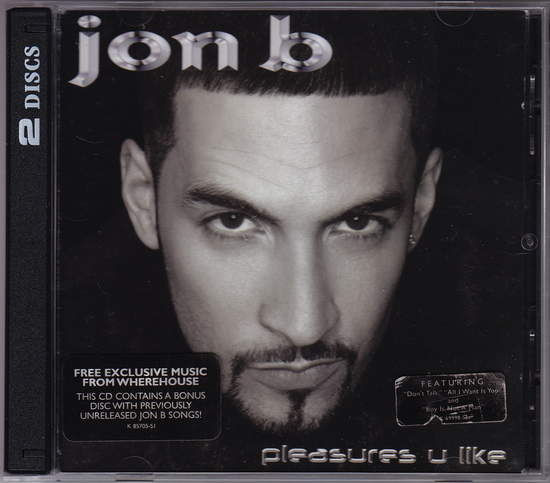 Jon B - Pleasures U Like | Releases | Discogs