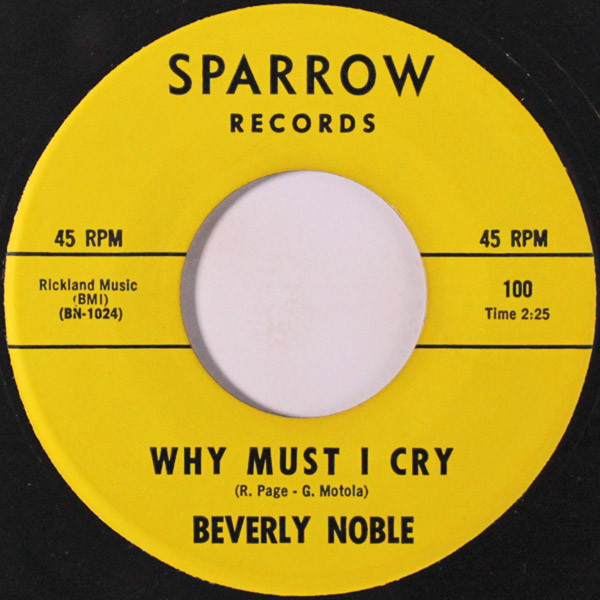 baixar álbum Beverly Noble - You Cheated Why Must I Cry