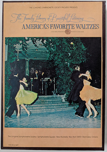 The Longines Symphonette Society America s Favorite Waltzes