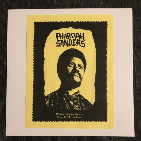 Pharoah Sanders Quintet – 18 July 1971 • Nice, France (2018, Vinyl 