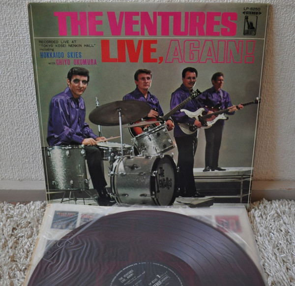 The Ventures – Live Again! (1968, Red, Vinyl) - Discogs