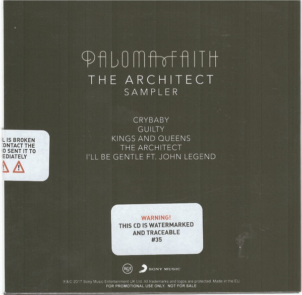 Album herunterladen Paloma Faith - The Architect Sampler