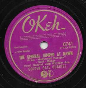 The Golden Gate Quartet - The General Jumped At Dawn / I Will Be Home Again album cover
