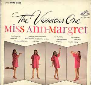 Ann Margret - The Vivacious One album cover