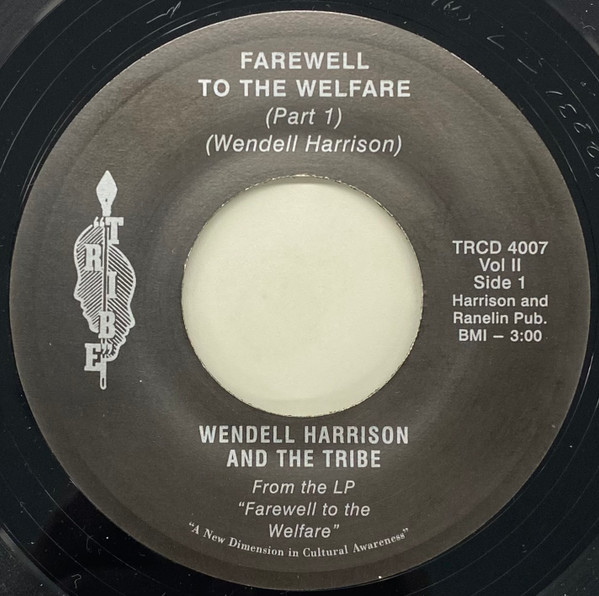 コピス吉祥寺】WENDELL HARRISON/FAREWELL TO THE WELFARE(CCR002)-