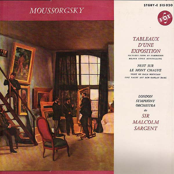 Moussorgsky / Sir Malcolm Sargent Conducting The London Symphony