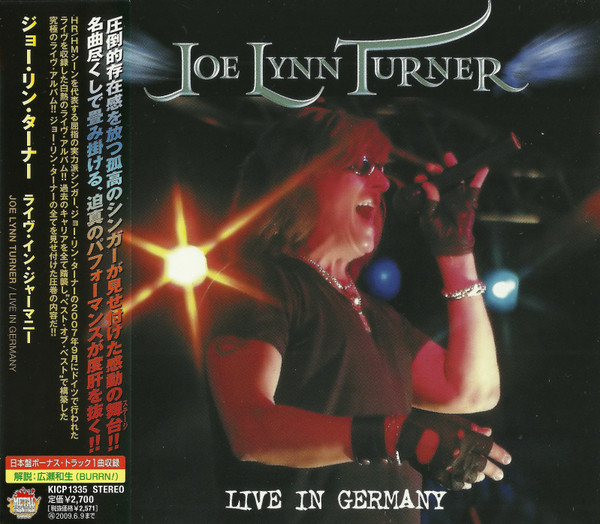 Joe Lynn Turner = ジョー・リン・ターナー – Live In Germany 
