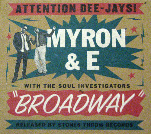 Myron & E With The Soul Investigators – Broadway (2013, CD) - Discogs