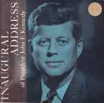 Cover of Inaugural Address of President John F. Kennedy, 1961, Flexi-disc