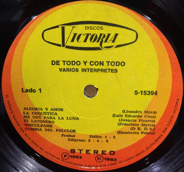 last ned album Various - De Todo Y Con Todo