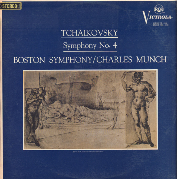 Tchaikovsky, Boston Symphony Orchestra, Charles Munch – Symphony No. 4 In F  Minor (Vinyl) - Discogs