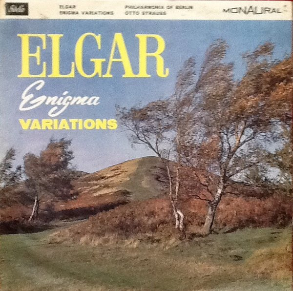 Sir Edward Elgar – Enigma Variations. Variations For Orchestra, Op