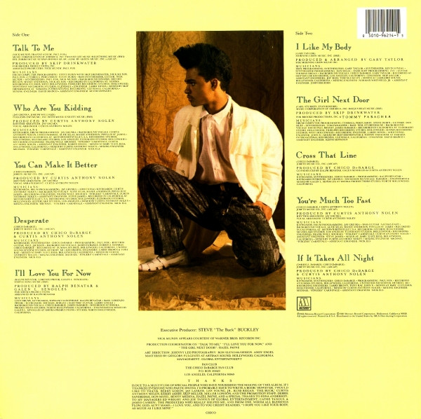 Chico DeBarge – Chico DeBarge (1986, Vinyl) - Discogs