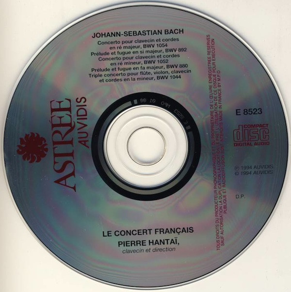 ladda ner album JohannSebastian Bach, Marc Hantaï, François Fernandez, Le Concert Français, Pierre Hantaï - Concerti Pour Clavecin BWV 1044 1052 1054