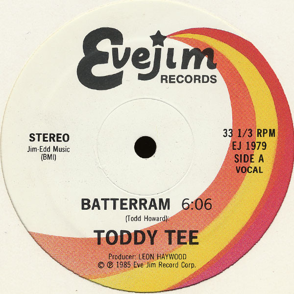 Toddy Tee – Batterram (1985, Vinyl) - Discogs