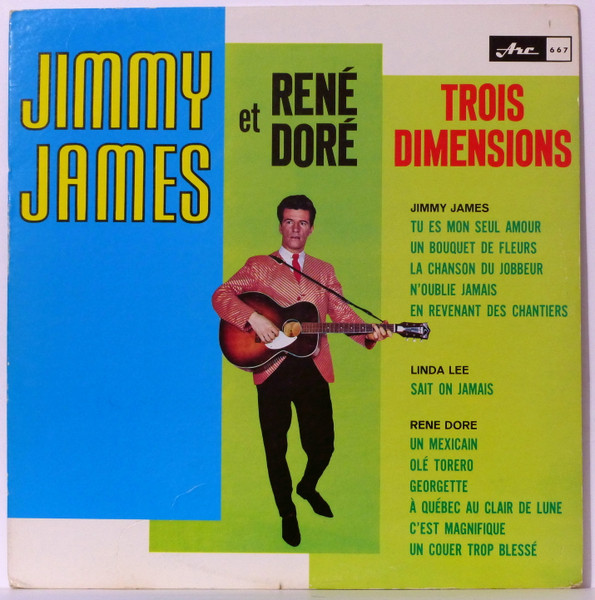 Jimmy James Rene Dore Trois Dimensions 1965 Red Labels Vinyl Discogs