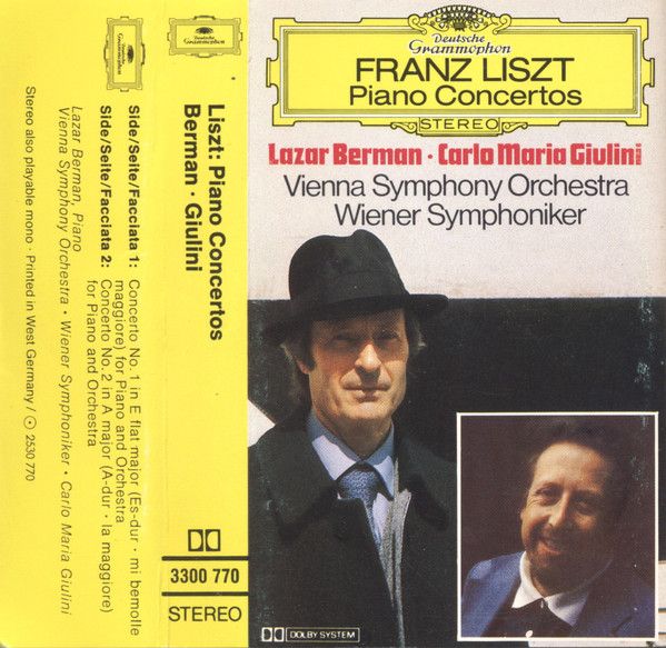 Liszt - Lazar Berman, Wiener Symphoniker, Carlo Maria Giulini