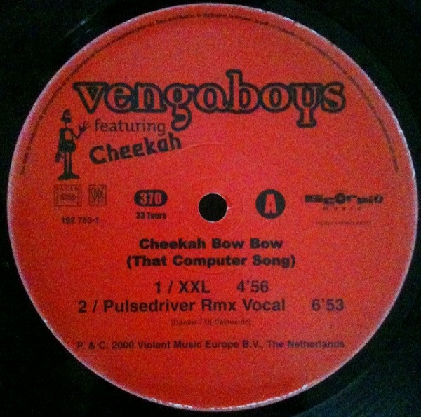 Vengaboys – Cheekah Bow Bow (That Computer Song) (2000, Vinyl) - Discogs