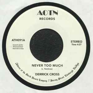 Derrick Cross - Never Too Much album cover
