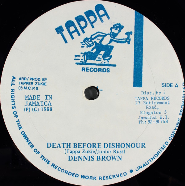 ladda ner album Dennis Brown - Death Before Dishonour