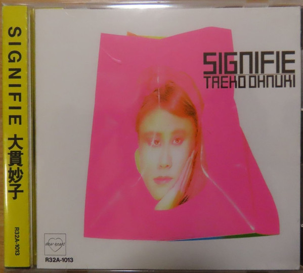 Taeko Ohnuki = 大貫妙子 – Signifie (1984, CD) - Discogs