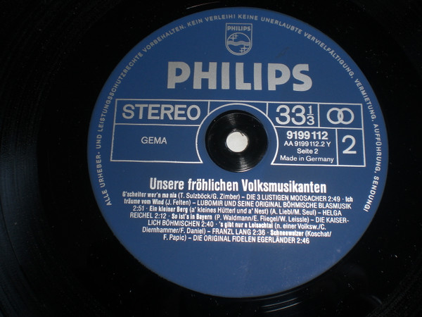 lataa albumi Various - Unsere Fröhlichen Volksmusikanten