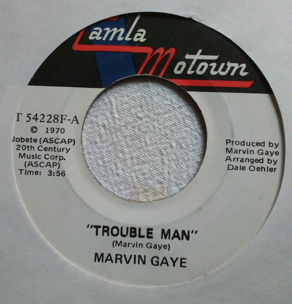 Marvin Gaye – Trouble Man (1972, Hollywood, Vinyl) - Discogs