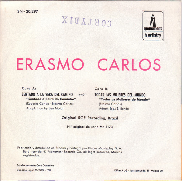 Album herunterladen Erasmo Carlos - Sentado A La Vera Del Camino