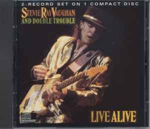 Stevie Ray Vaughan & Double Trouble - Live Alive album cover