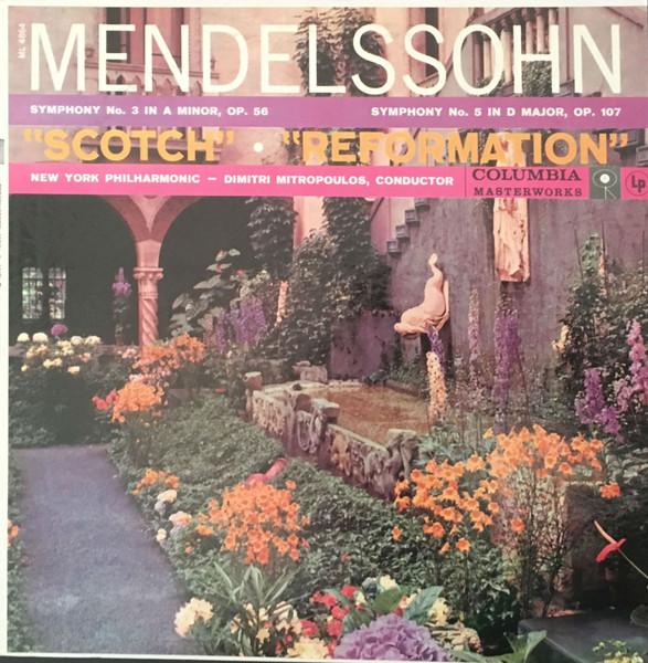 Mendelssohn, New York Philharmonic, Dimitri Mitropoulos – Symphony