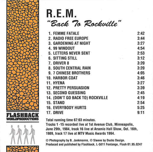 Album herunterladen REM - Back To Rockville