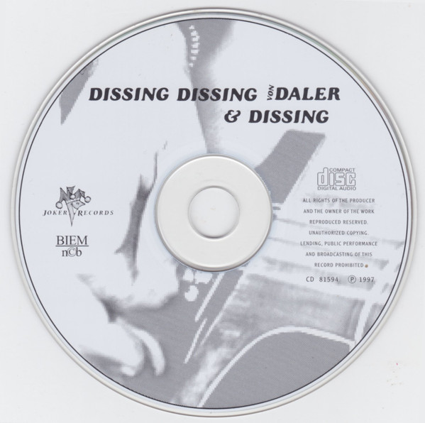 télécharger l'album Dissing, Dissing, Von Daler & Dissing - Dissing Dissing Von Daler Dissing