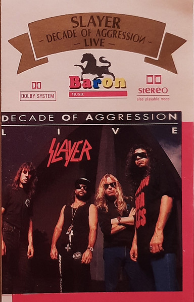 Slayer – Decade Of Aggression Live (Cassette) - Discogs