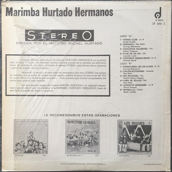 Album herunterladen Hurtado Hermanos - Marimba