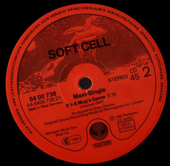 Soft Cell - Where The Heart Is | Vertigo (6400 738) - 4