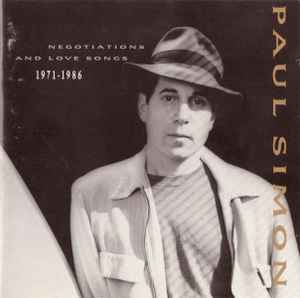 Paul Simon - Negotiations And Love Songs 1971-1986 album cover