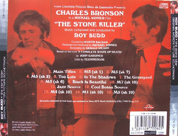 last ned album Roy Budd - The Stone Killer Original Motion Picture Soundtrack