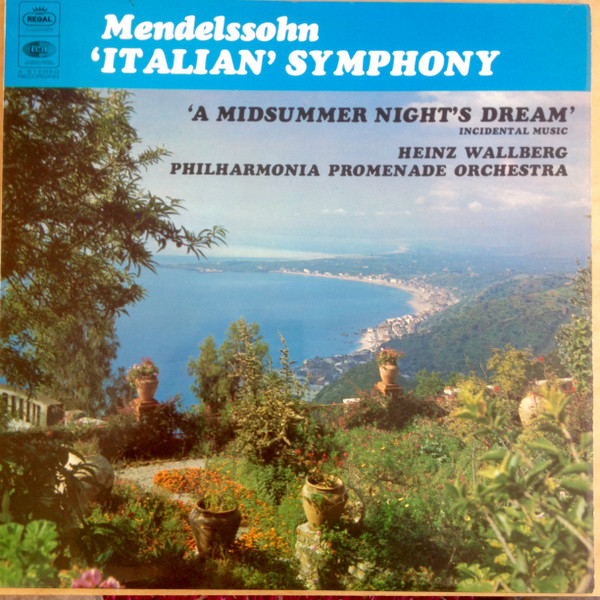 Mendelssohn, Philharmonia Promenade Orchestra, Heinz Wallberg