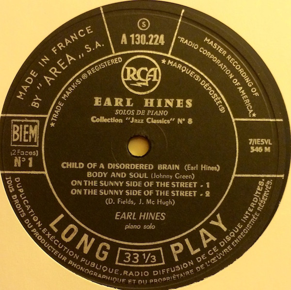 ladda ner album Earl Hines - Solos De Piano
