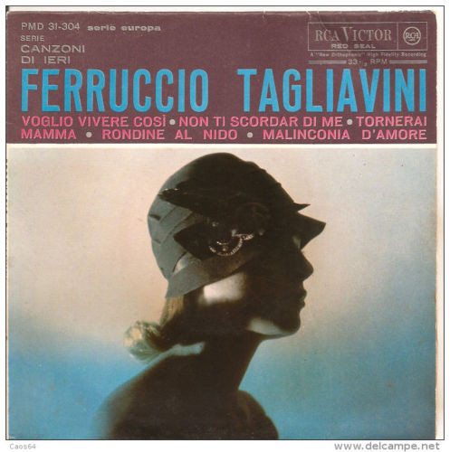 Ferruccio Tagliavini – Voglio Vivere Così (1962, Vinyl) - Discogs