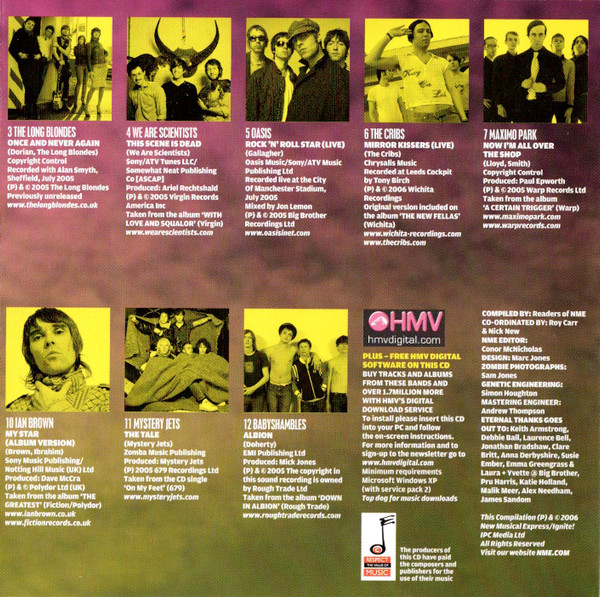 descargar álbum Download Various - The Winners Shockwaves NME Awards 2006 album
