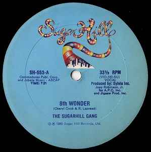Sugarhill Gang - 8th Wonder アルバムカバー