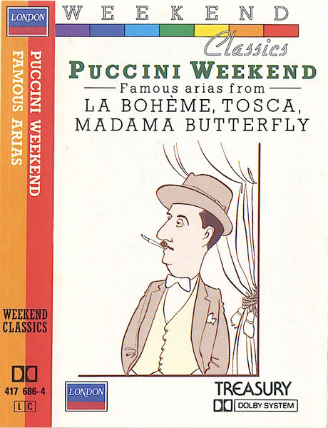 Puccini – Puccini Weekend - Famous Arias From - La Bohème, Tosca ...
